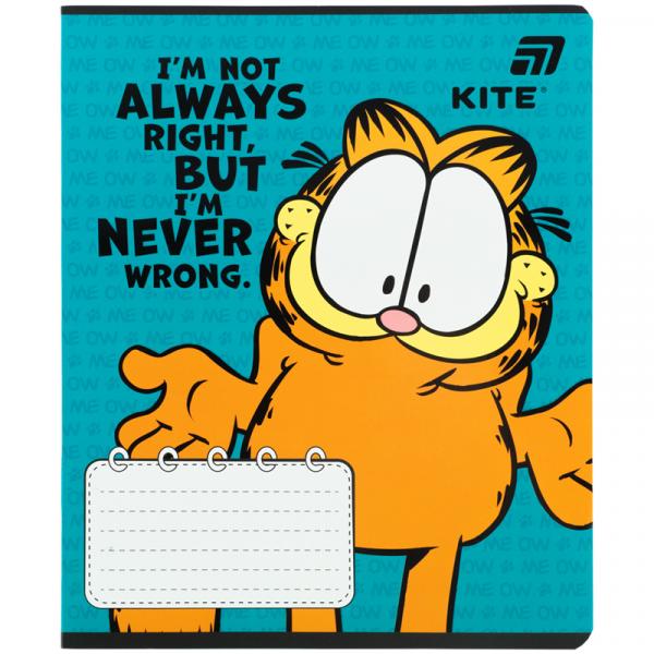 Зошит 18 арк., лін., софт-тач + УФ лак, GF