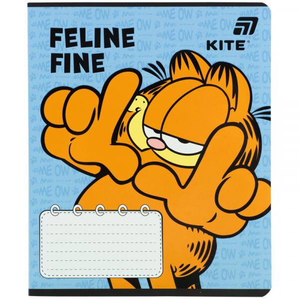 Зошит 18 арк., лін., софт-тач + УФ лак, GF