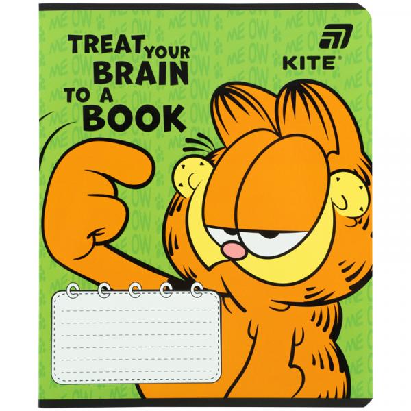 Зошит 18 арк., лін., софт-тач + УФ лак, GF