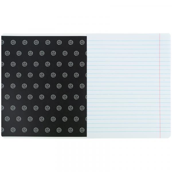 Зошит 18 арк., лін., софт-тач + УФ лак, BC