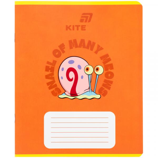 Зошит 18 арк., лін., софт тач + УФ лак об'ємний, SB