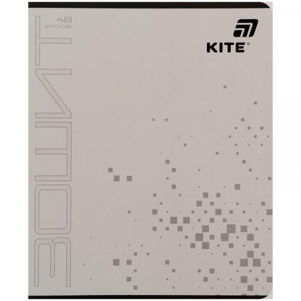 Зошит 48 арк., кл., гібр. лак + УФ лак, Kite One color