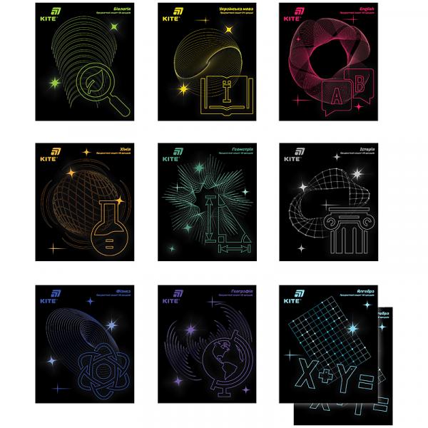 Зошит предметний, 48 арк., кл., Lumen, набір 10 шт