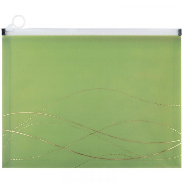 Папка на блискавці zip-lock, А4 Waves-3