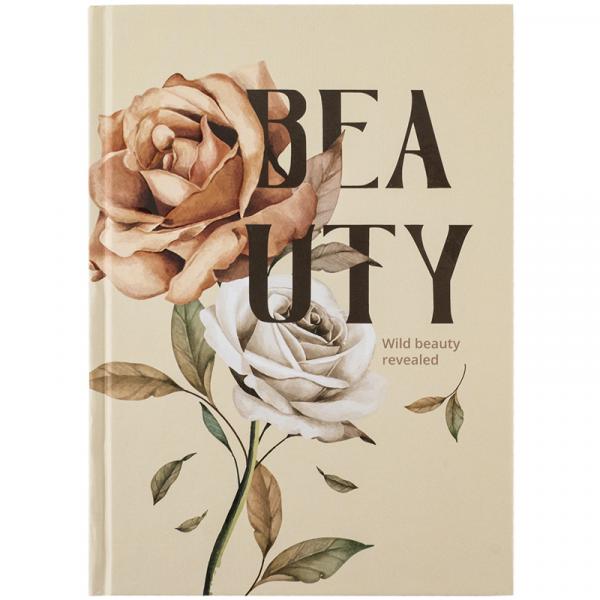 Книга записна тверда обкл. А5, 96 арк., кліт., Beauty