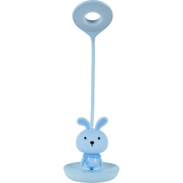 Настільна лампа LED з акумулятором Bunny, блакитний