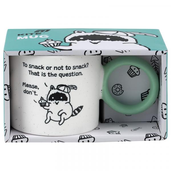 Чашка 370 мл Cupcake racoon
