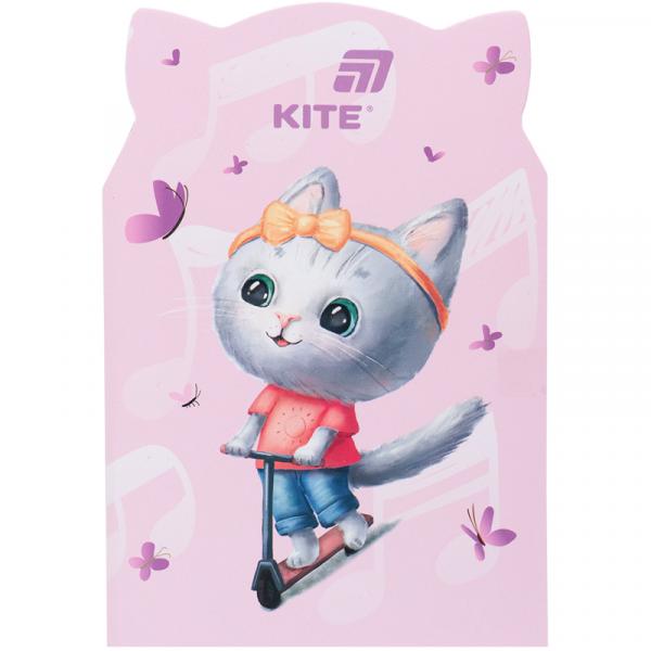 Блокнот м'яка обк., 48 арк., Pink cat