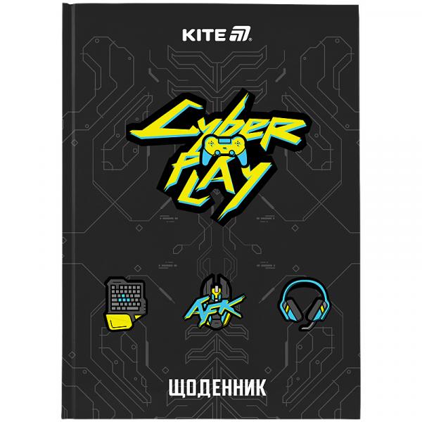 Щоденник шкільний, тверда обкл, Cyber