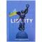 Книга записна А4 Liberty, 96арк., кліт., синя