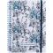 Блокнот на спіралі карт. обк., А5,80 арк,кл.,OS,Blue garden