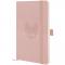 Книга записна Partner Soft Skin,125*195, 96арк, кл Колоски